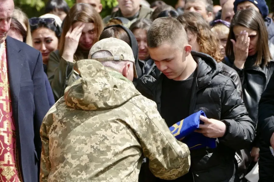 Захисник знайшов вічний спочинок на цвинтарі у Голині. Фото: Калуська міська рада