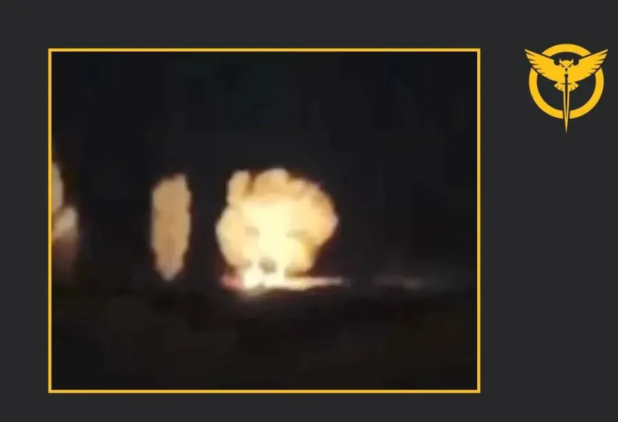 Внаслідок вибуху четверо російських офіцерів загинули. Фото: ГУР