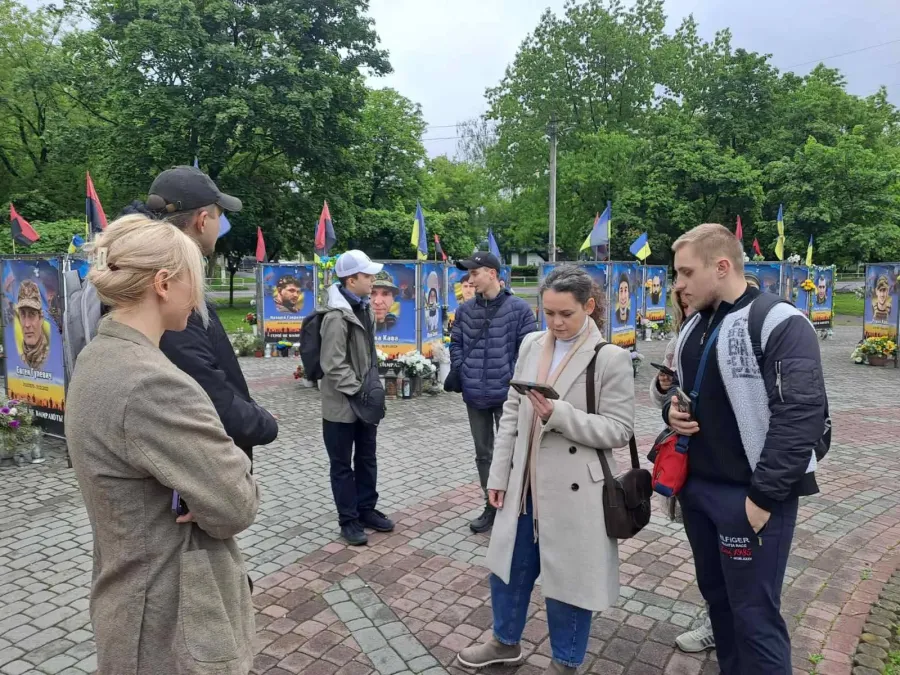 Маршрут квесту включав важливі історичні місця міста