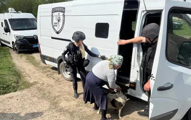 Ілюстроване фото. під обов’язкову евакуацію підпадають 213 населених пунктів Сумської області