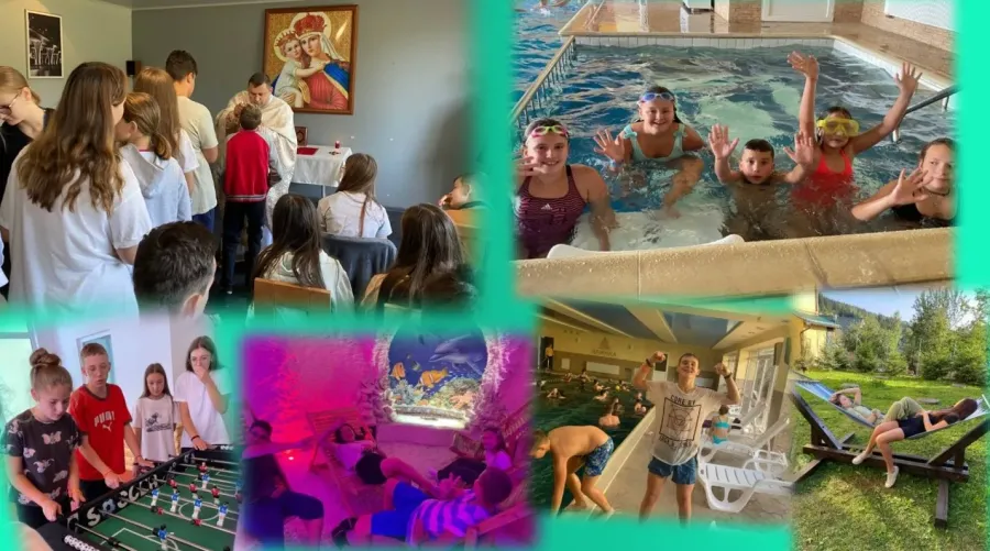 Ілюстроване фото. На дітей чекають духовні розмови, творчі майстерки, ігри та квести