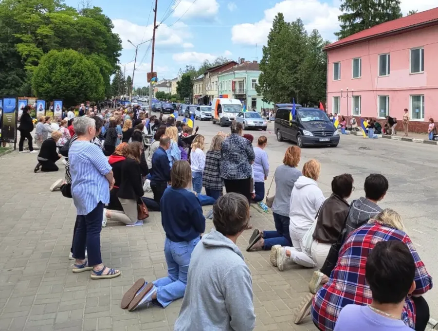 Громада зустріла загиблого захисника України