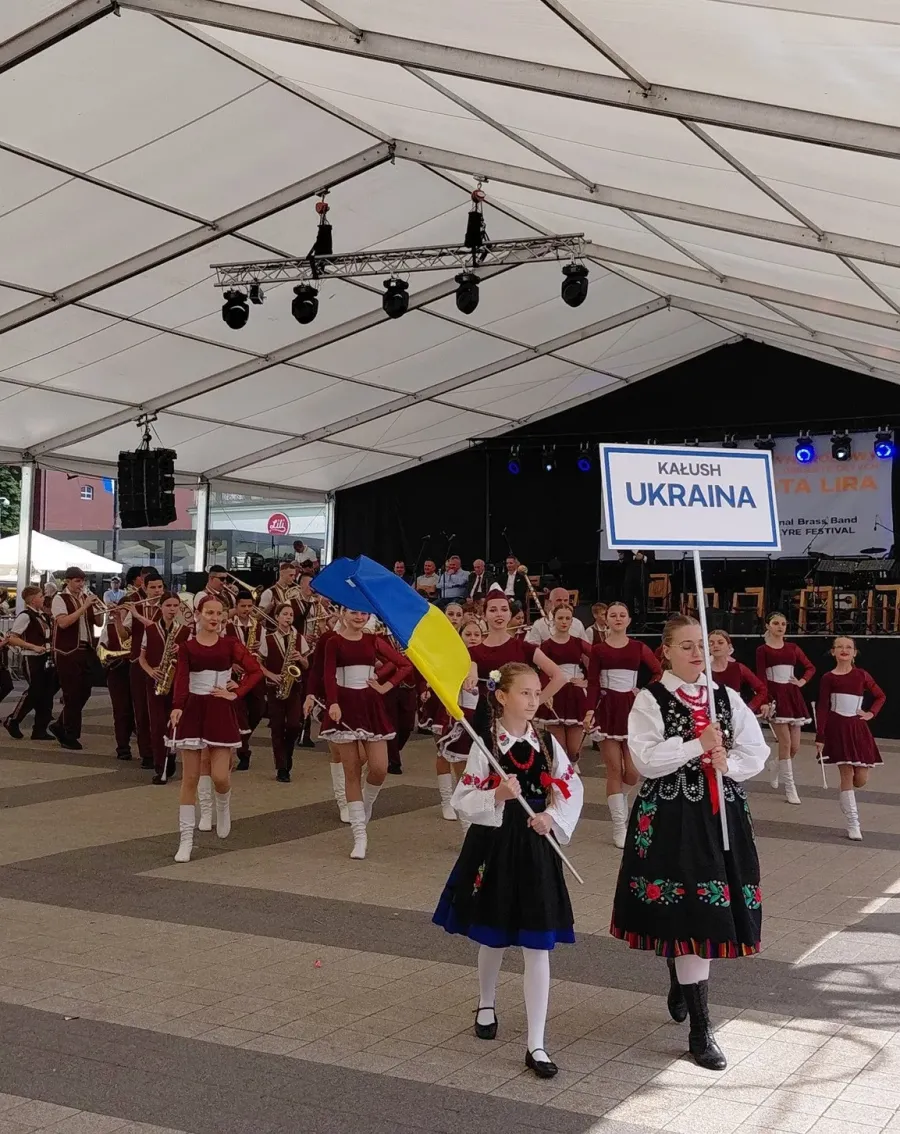 Калушани представляють Україну на міжнародному фестивалі-конкурсі у Рибніку. Фото: Ольга Квецко/Фейсбук