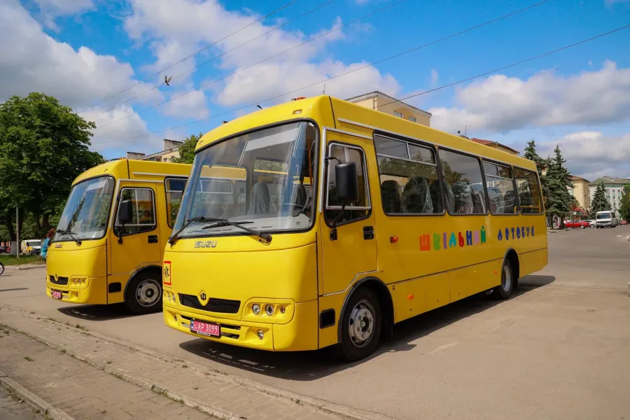 Ілюстроване фото. Новий автобус, який очікують до 1 вересня, мають намір передати Пійлівському ліцею