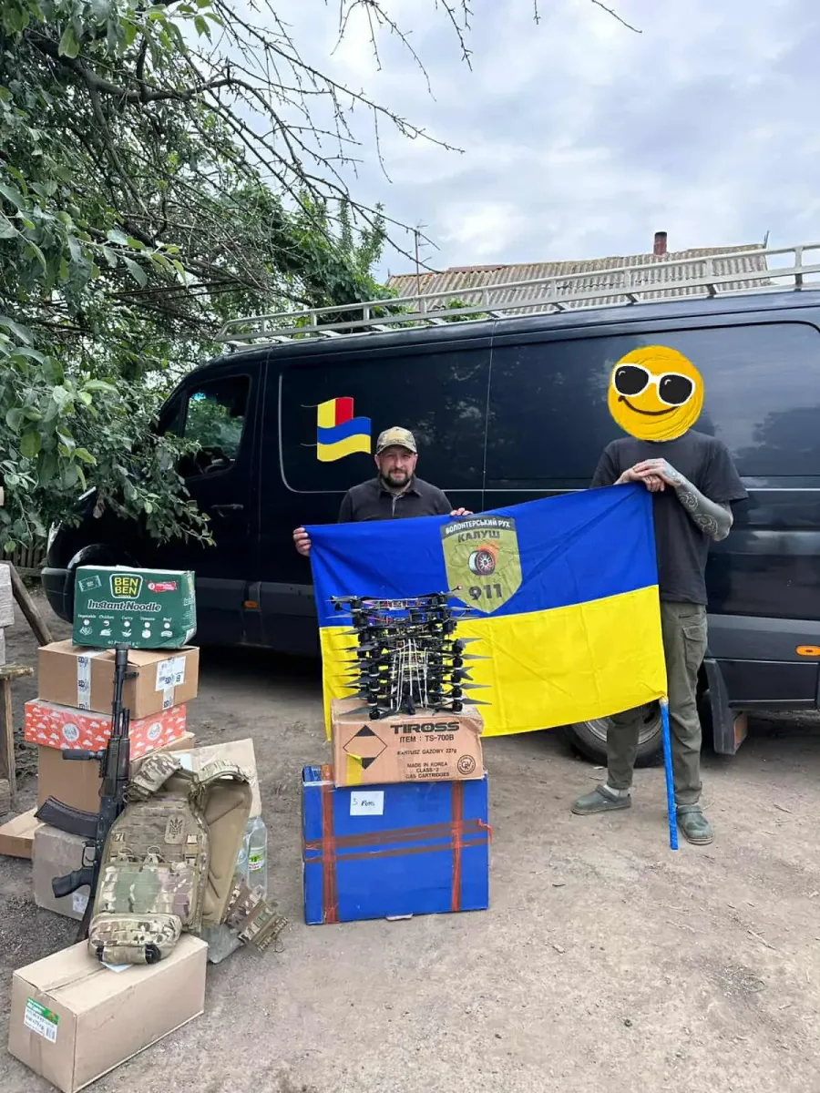 Волонтери доставили допомогу військовим