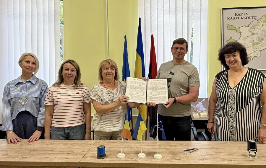 До участі реалізації проєкту залучено 20 освітніх закладів Калуського району з трьох громад