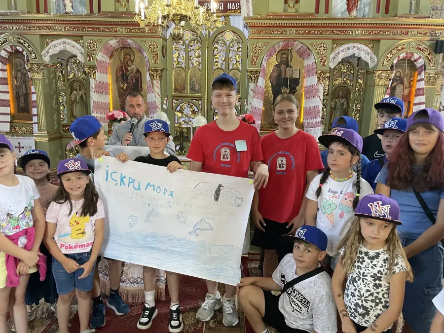 Цьогоріч у християнському таборі взяли участь 60 дітей
