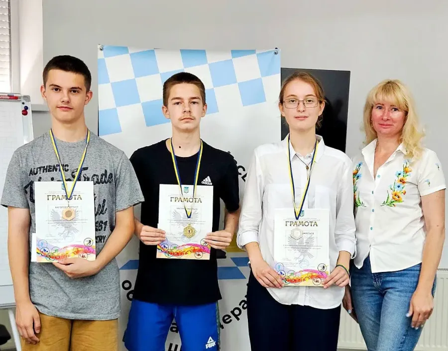 Таїсія Храпач — серед шахістів, які здобули медалі