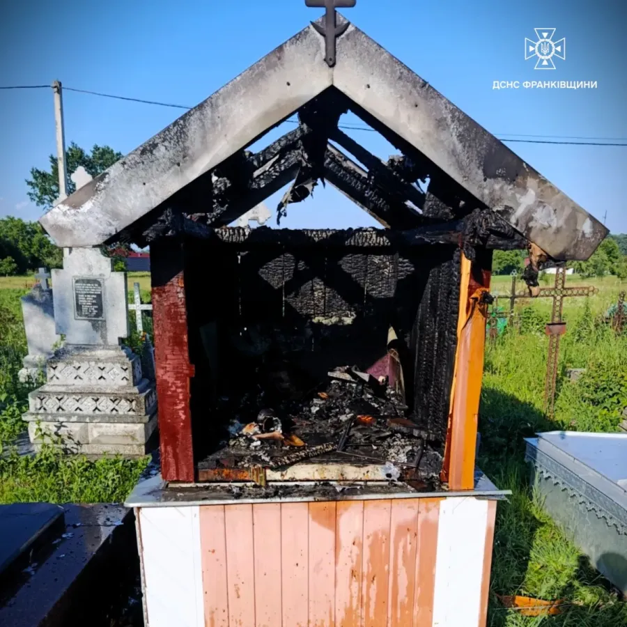 Пожежу загасили рятувальники