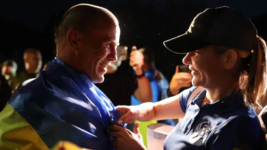 Звільнили бійців з Прикарпаття, які потрапили у полон на Донеччині, Харківщині та Луганщині. Фото: Володимир Зеленський/Телеграм