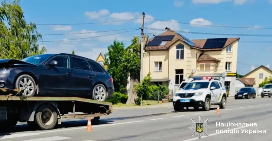 Внаслідок ДТП люди не постраждали