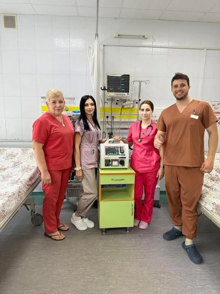 Прилад придбали для надання невідкладної (екстреної) медичної допомоги