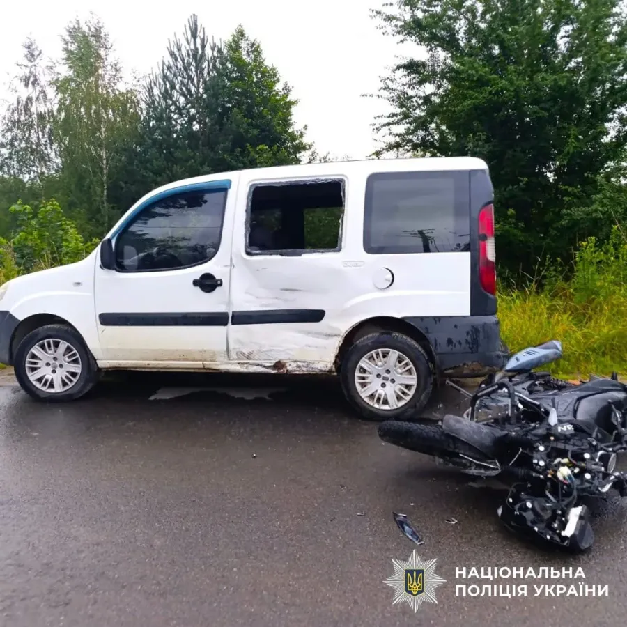 У мотоцикліста відібрали кров для перевірки на стан сп’яніння