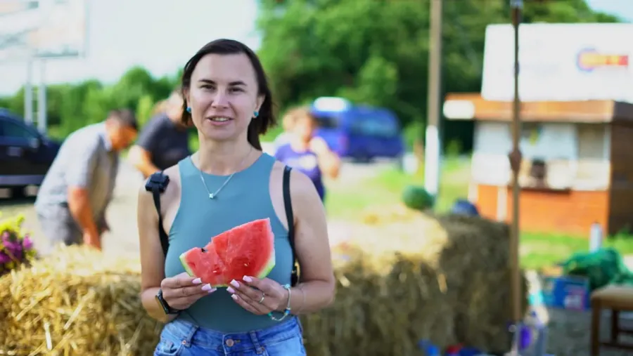 Кавуновий сезон на баштані у Студінці, як і минулого року, триватиме до жовтня