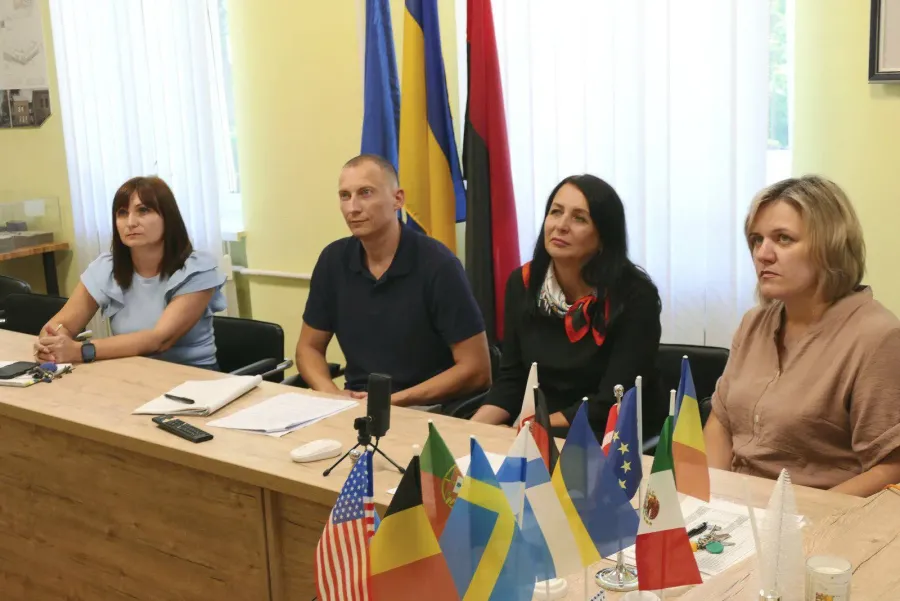 Представники Калуша взяли участь в онлайн-нараді щодо програми. Фото: Калуська міська рада