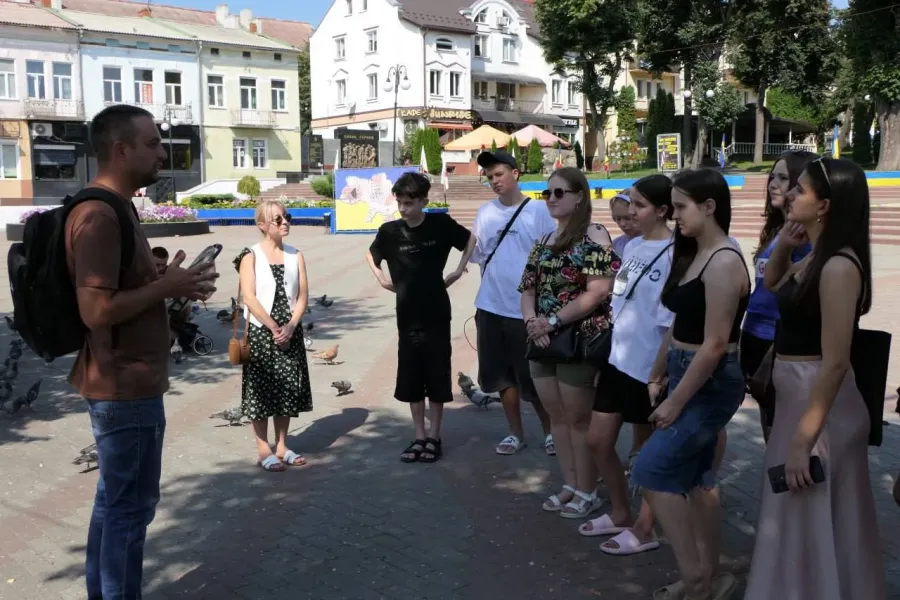 Для юних гостей у Калуші провели екскурсію