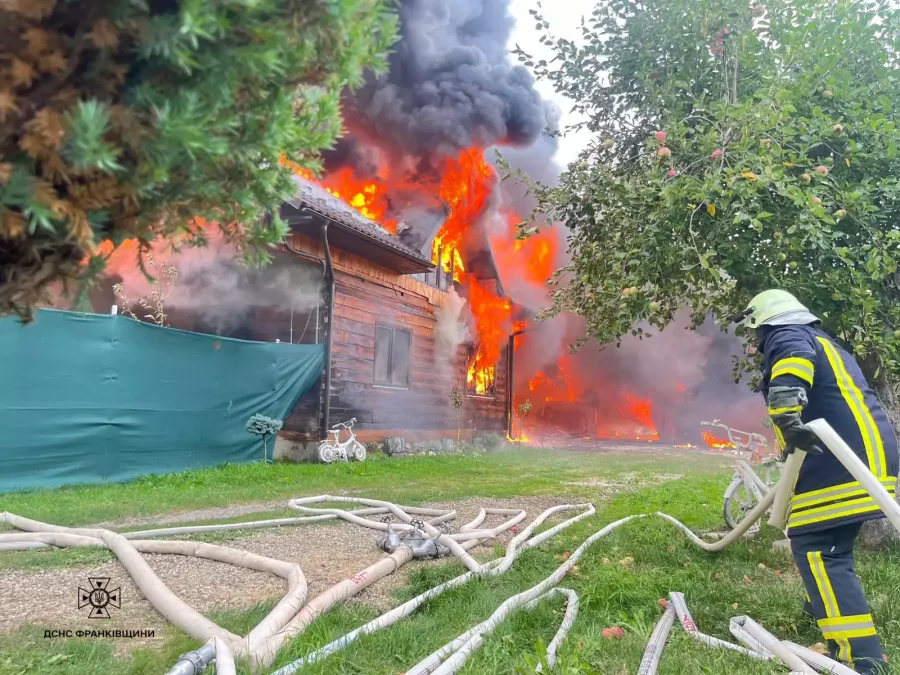 Рятувальники ліквідували пожежу житлового будинку
