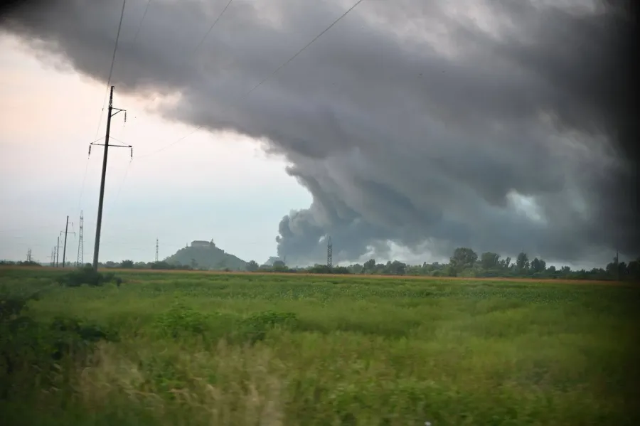 Ворог завдав ракетного удару по місту Мукачево. Фото: Мирослав Білецький/Білецький