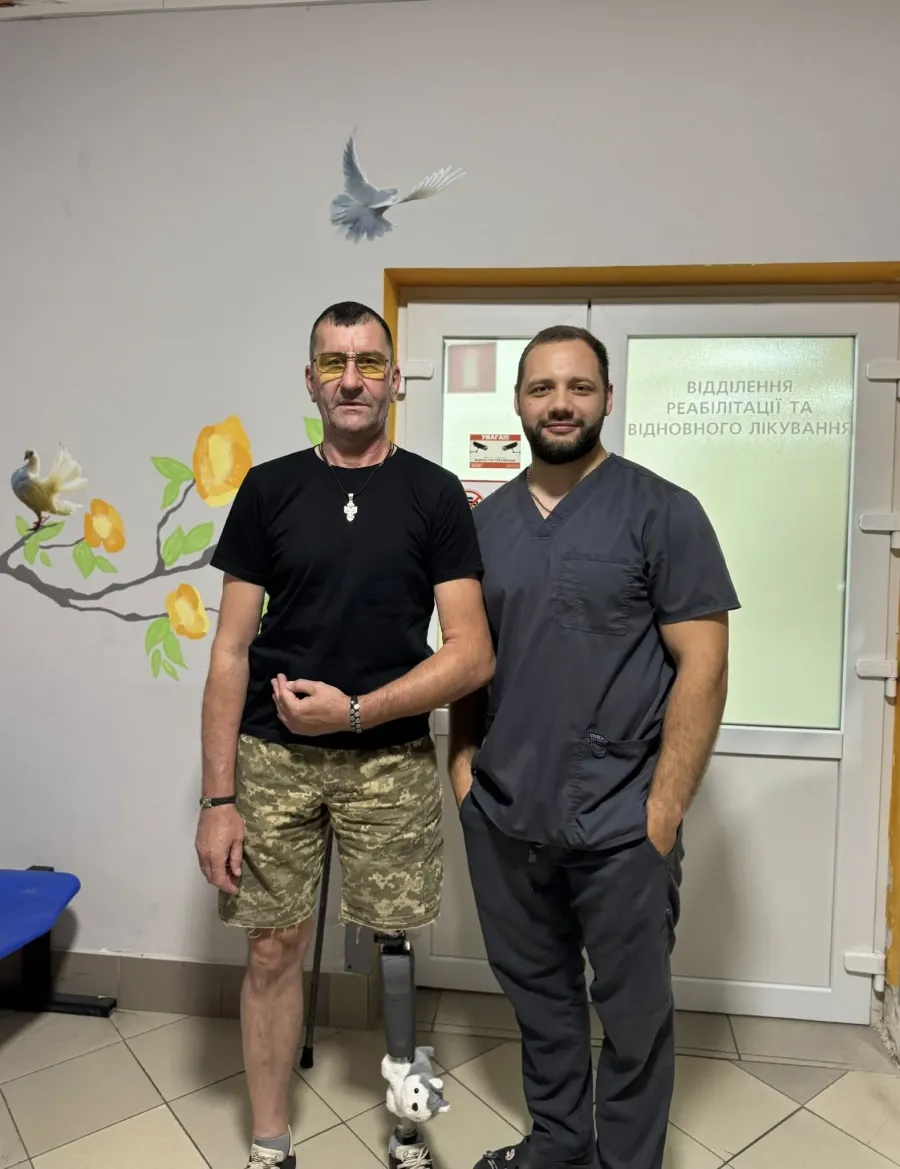Захисник України проходить другий цикл реабілітації 