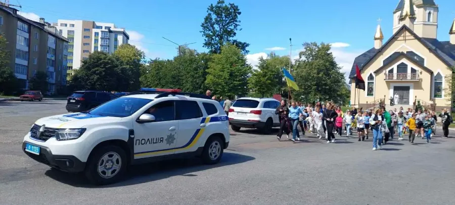 До урочистих заходів у Калуському районі були залучені поліціянти