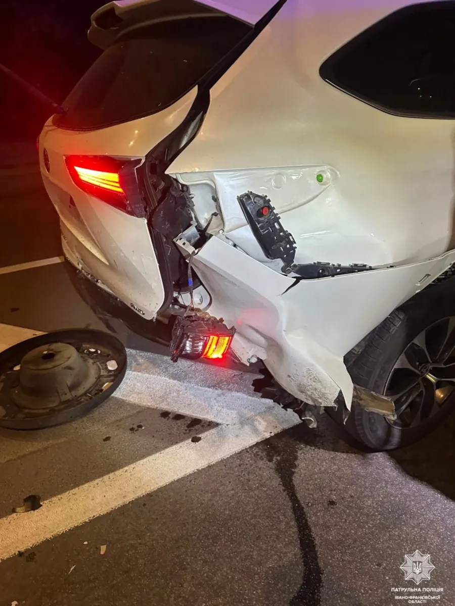 На водія патрульні склали адміністративні матеріали