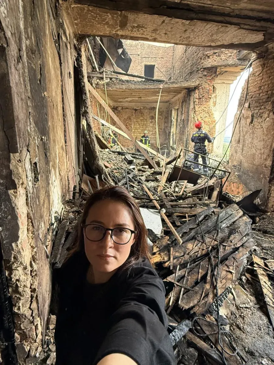 внаслідок нічної атаки російських окупантів  постраждала будівля Кабінету Міністрів