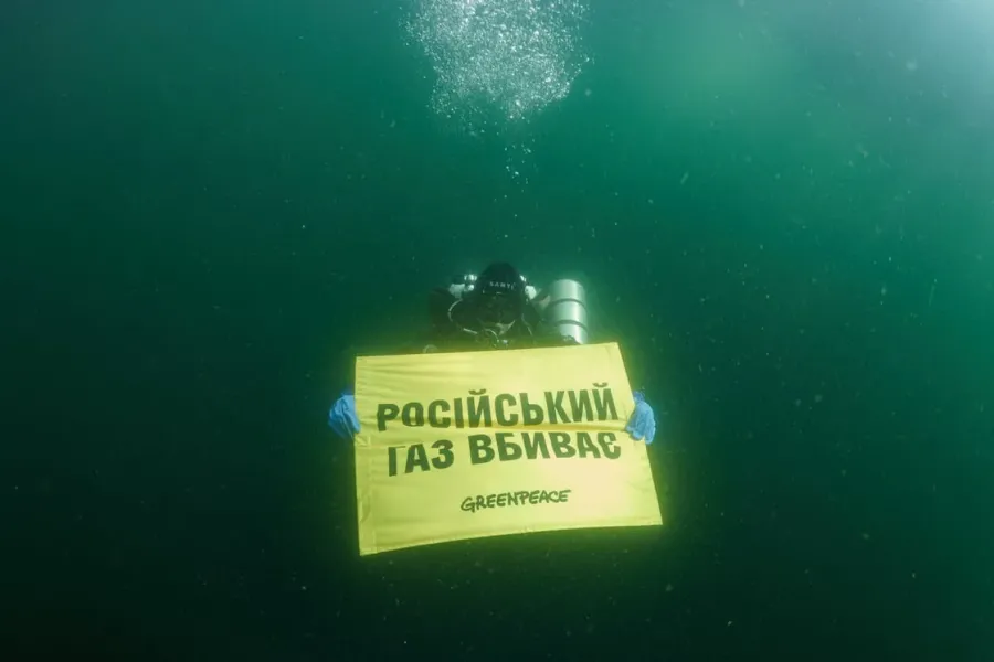 Екоактивісти протестували проти повернення до "Північного потоку"