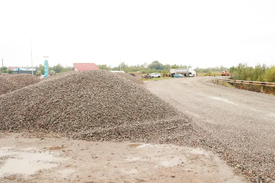 Зараз на об’їзній Рожнятова (3,1 км) тривають підготовчі  роботи 