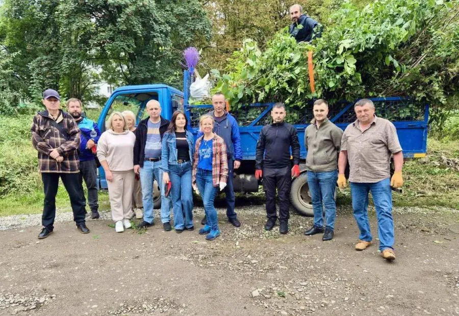 Калушани долучились до Всесвітнього дня прибирання