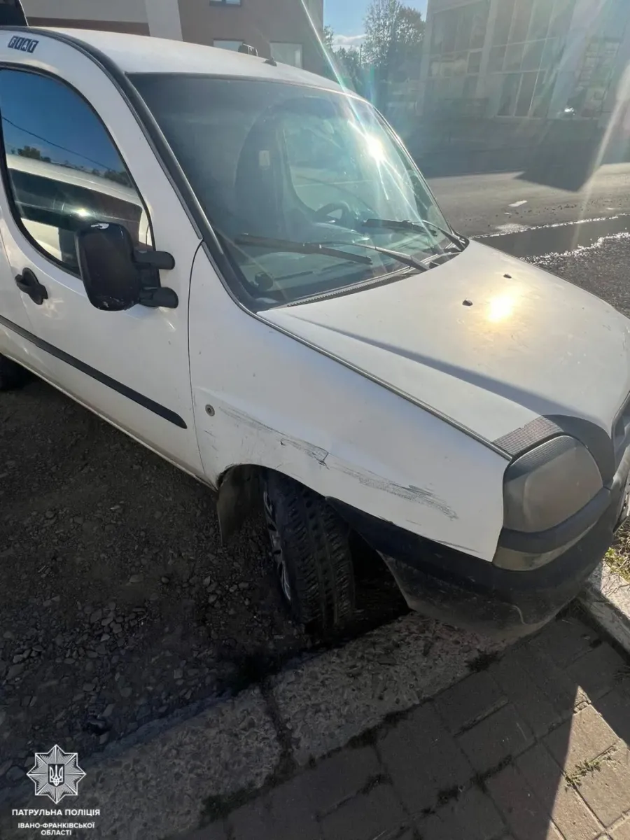 На водія патрульні склали адміністративні матеріали