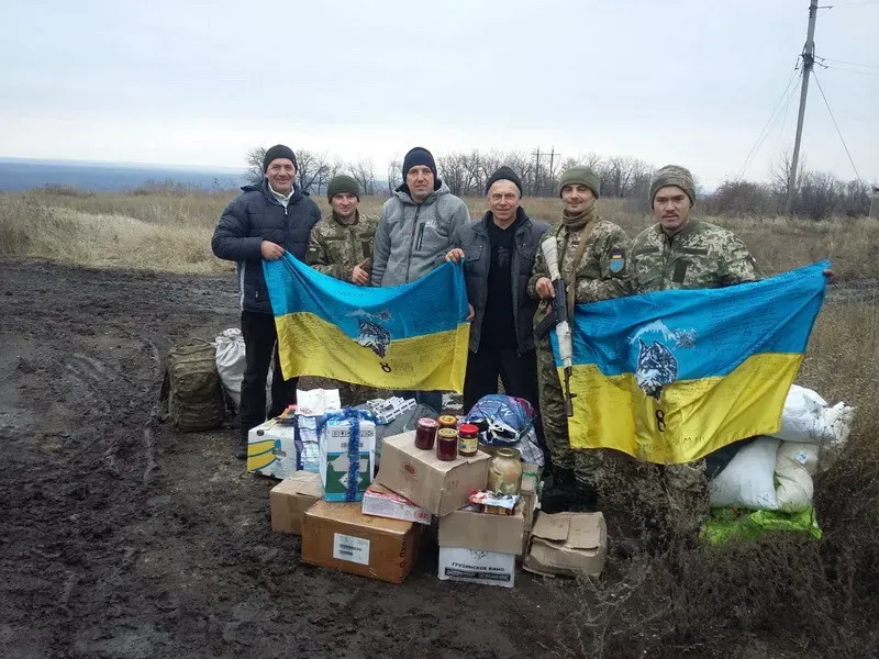 Германюк з товаришами їздив на схід з 2014 року