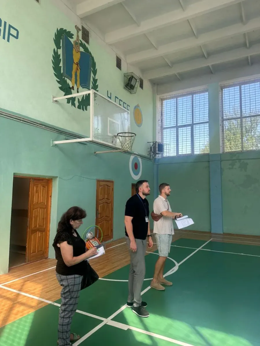 Проєкт передбачає модернізацію спортивної інфраструктури у семи ліцеях громади