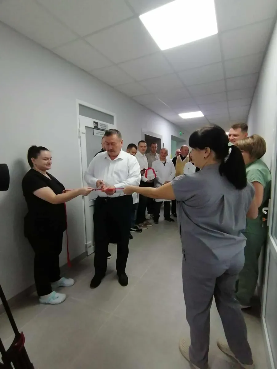 Оснащення хірургічного відділення поліклініки повністю відповідає вимогам Національної служби здоров’я України