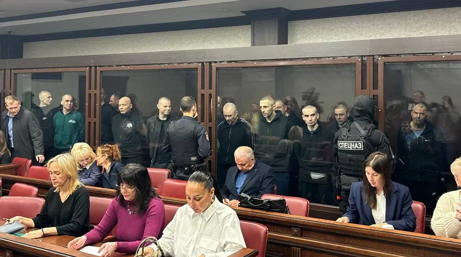 Українські військовополонені на суді розповідали про тортури. Фото: пресслужба суду