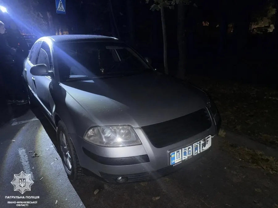 На водія патрульні склали адміністративні матеріали