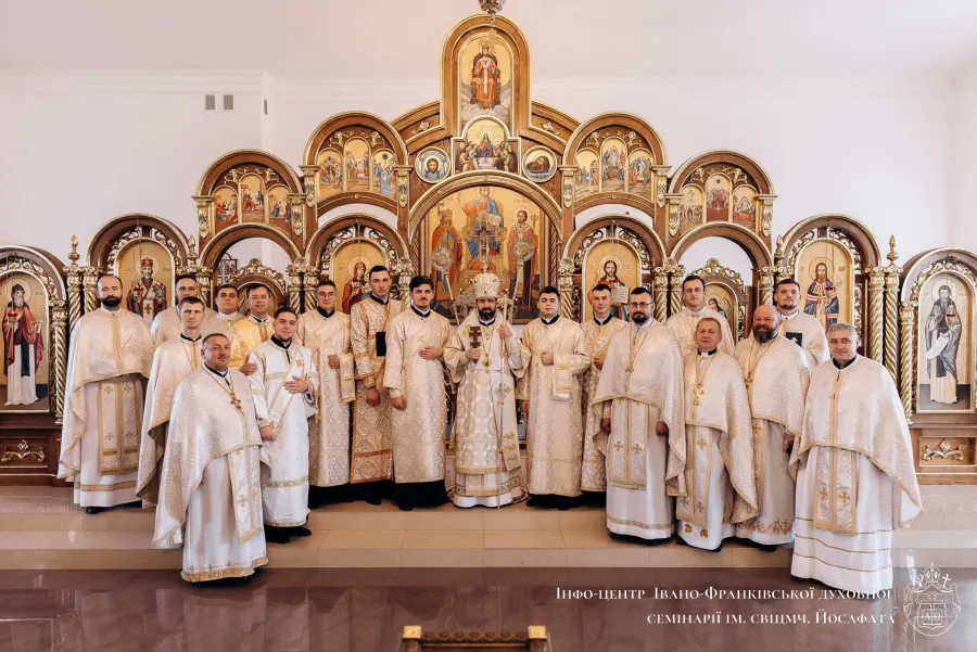 Від імені усіх нововисвячених дияконів Віталій-Іван Худзік подякував Владиці за уділення свячень