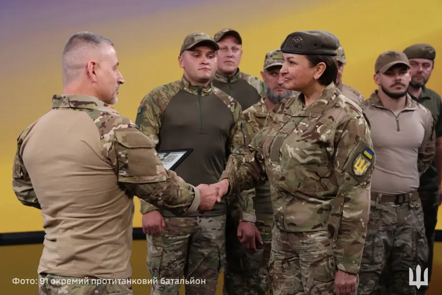 Інну Білоус відзначено медаллю "За стійкість та відвагу"