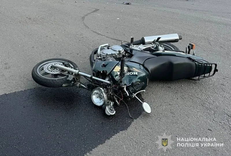 17-річний водій мотоцикла від отриманих травм загинув на місці події