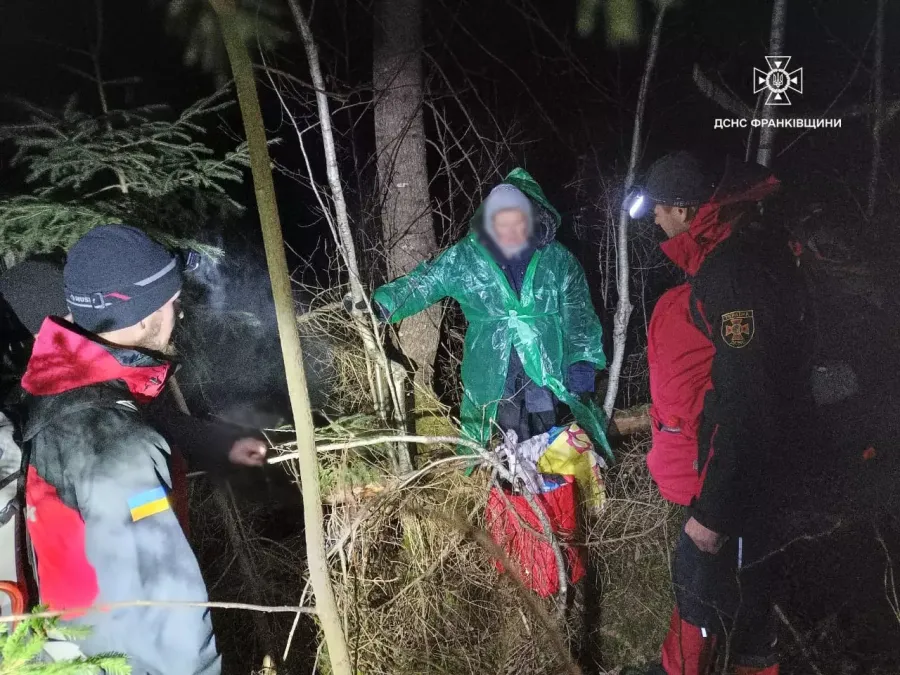 Жінка заблукала під час збирання ягід