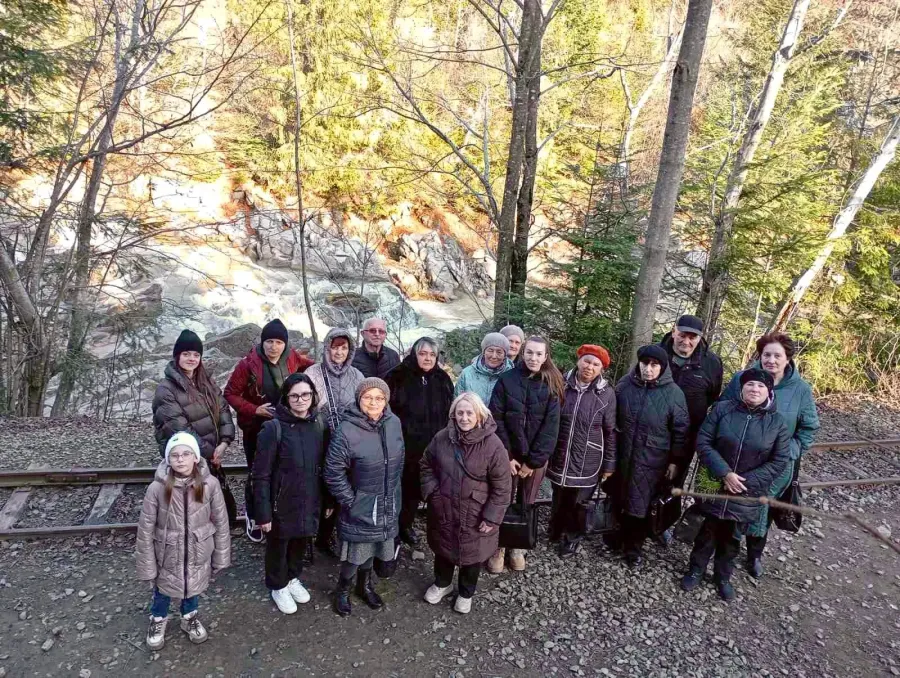Під час подорожі учасники побували у заповіднику «Ширковець»