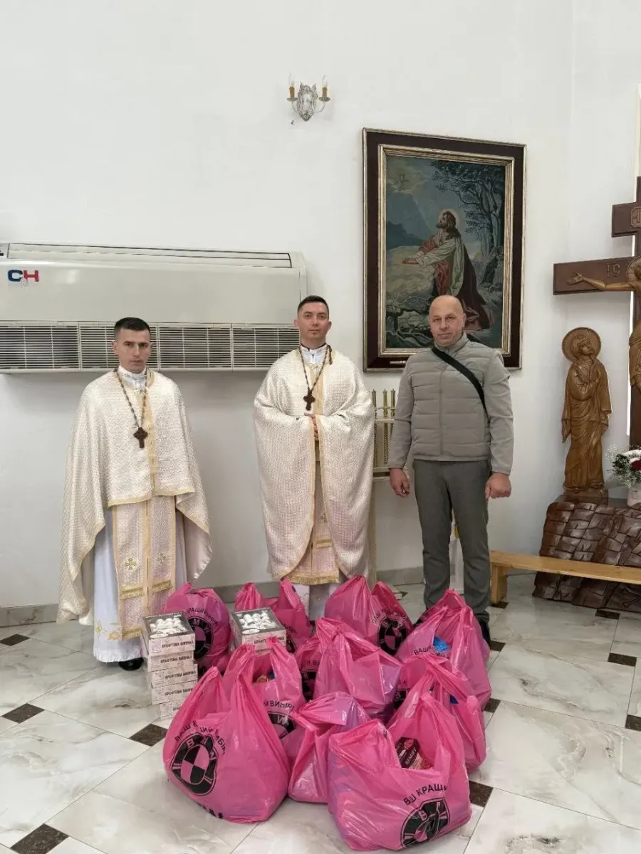 Церковна громада зібрала допомогу для людей у потребі