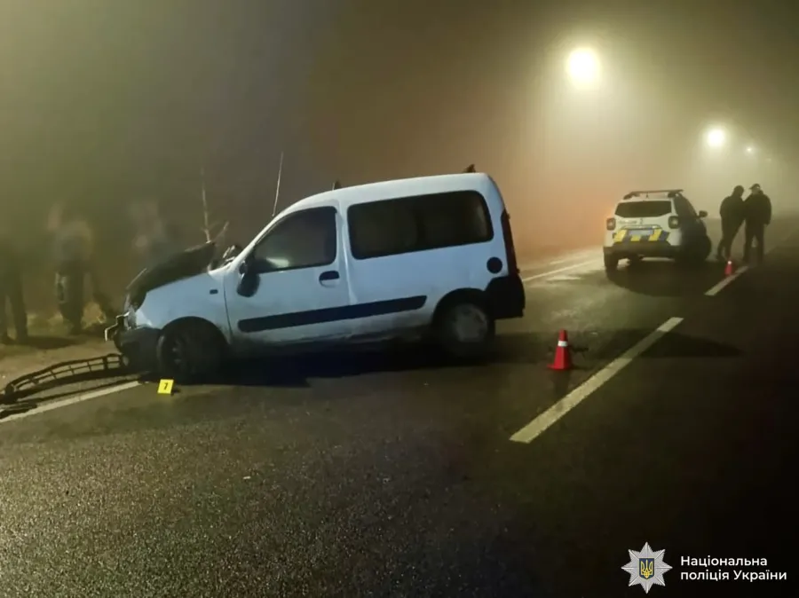 Водій "Nissan" загинув на місці ДТП