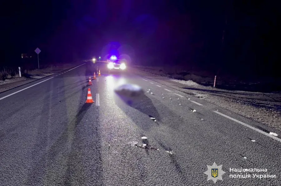 56-річний пішохід загинув на місці автоаварії