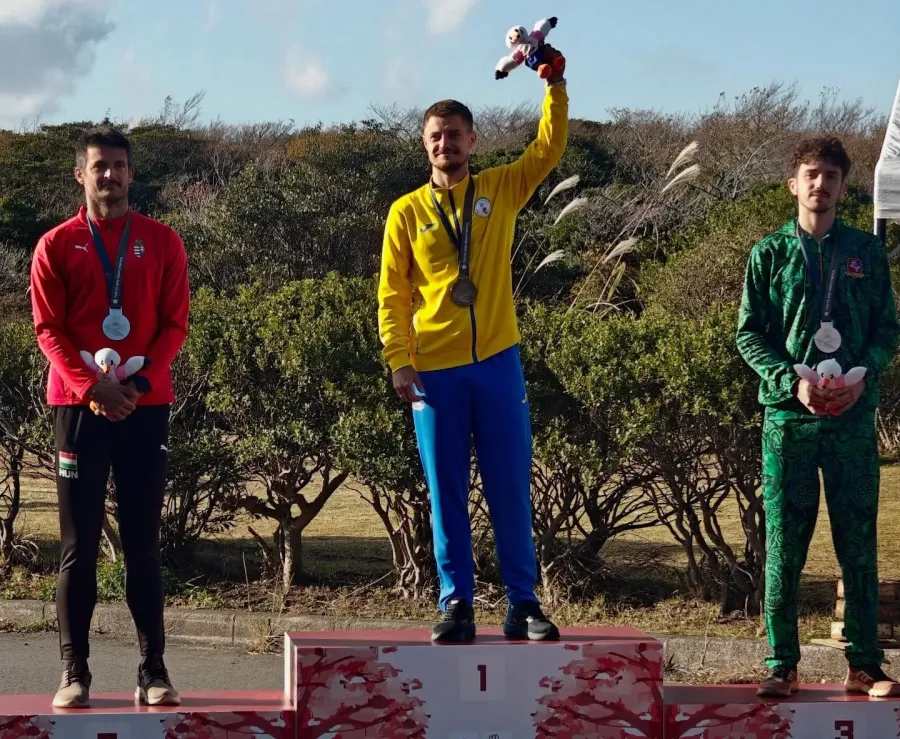 На рахунку Володимира Федосеєнка — вже дві медалі Дефлімпіади. Фото: Міністерство молоді та спорту України