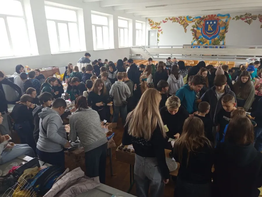 Ліцей зібрав 87 тисяч гривень для Калуського батальйону