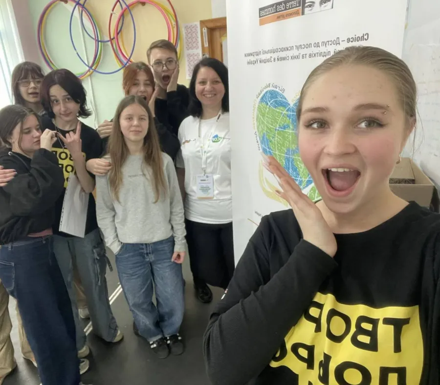 Відеоробота "Твоя точка безпеки!"1 серед переможців конкурсу "16 днів — 16 кроків до світу без насильства"