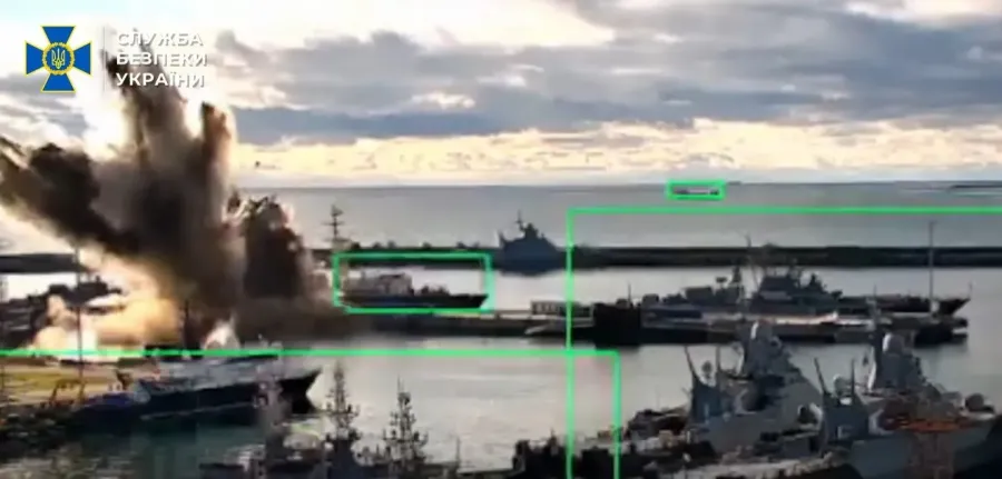 На борту підводного човна розміщувалися чотири пускові установки крилатих ракет. Фото: скрін із відео