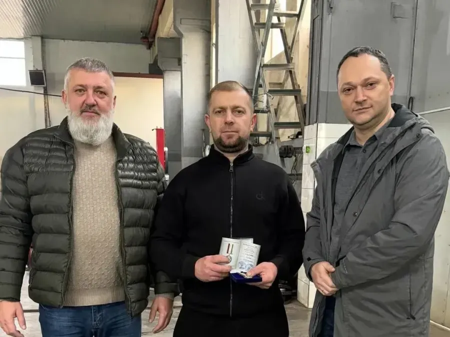 Романа Саганюка відзначили медаллю "Доблесть Прикарпаття"