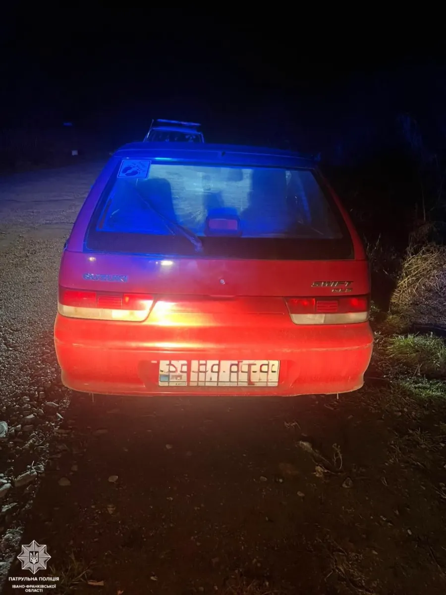 Водій відмовився пройти освідування 