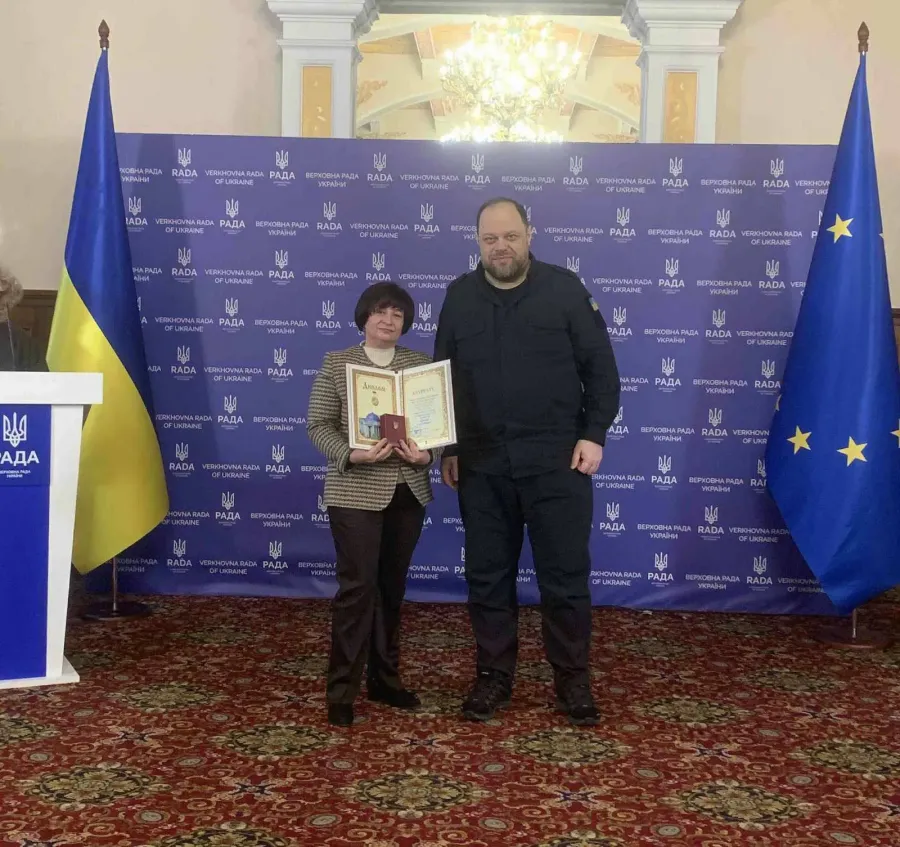 Тетяна Федорів подякувала за високу оцінку своєї праці